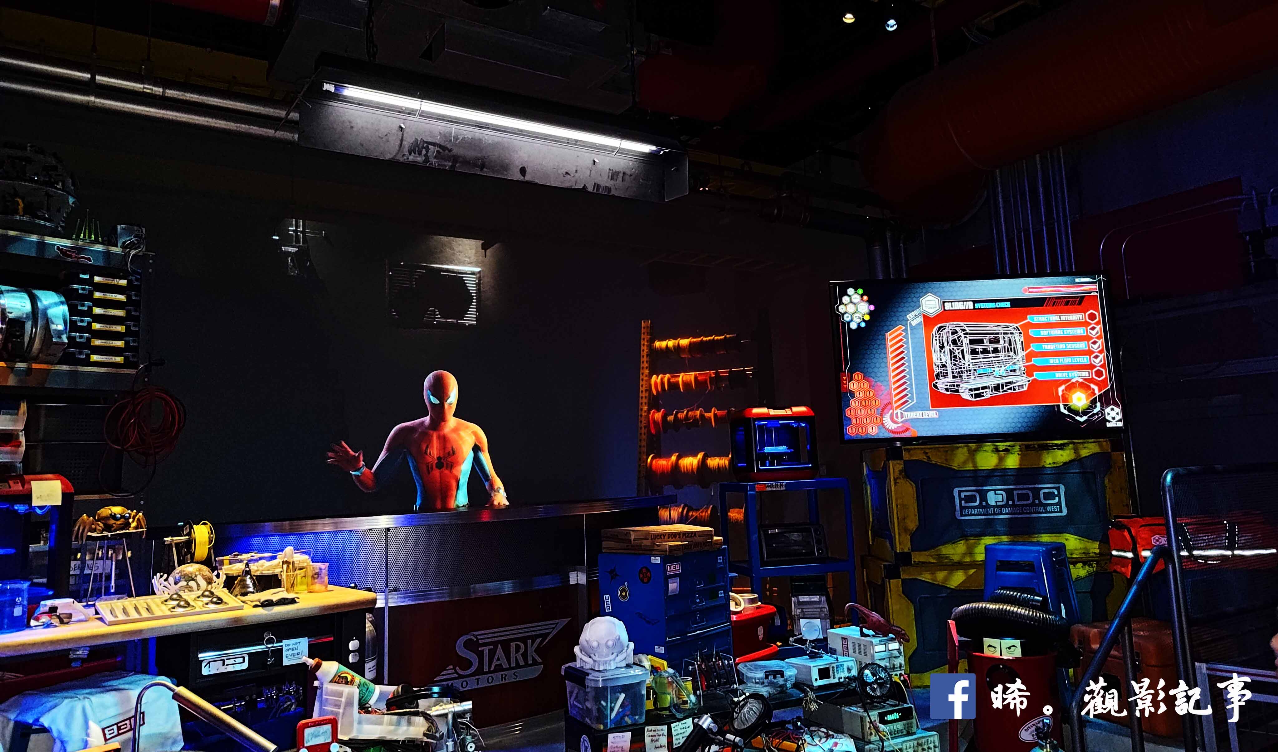 迪士尼加州冒險樂園 蜘蛛俠