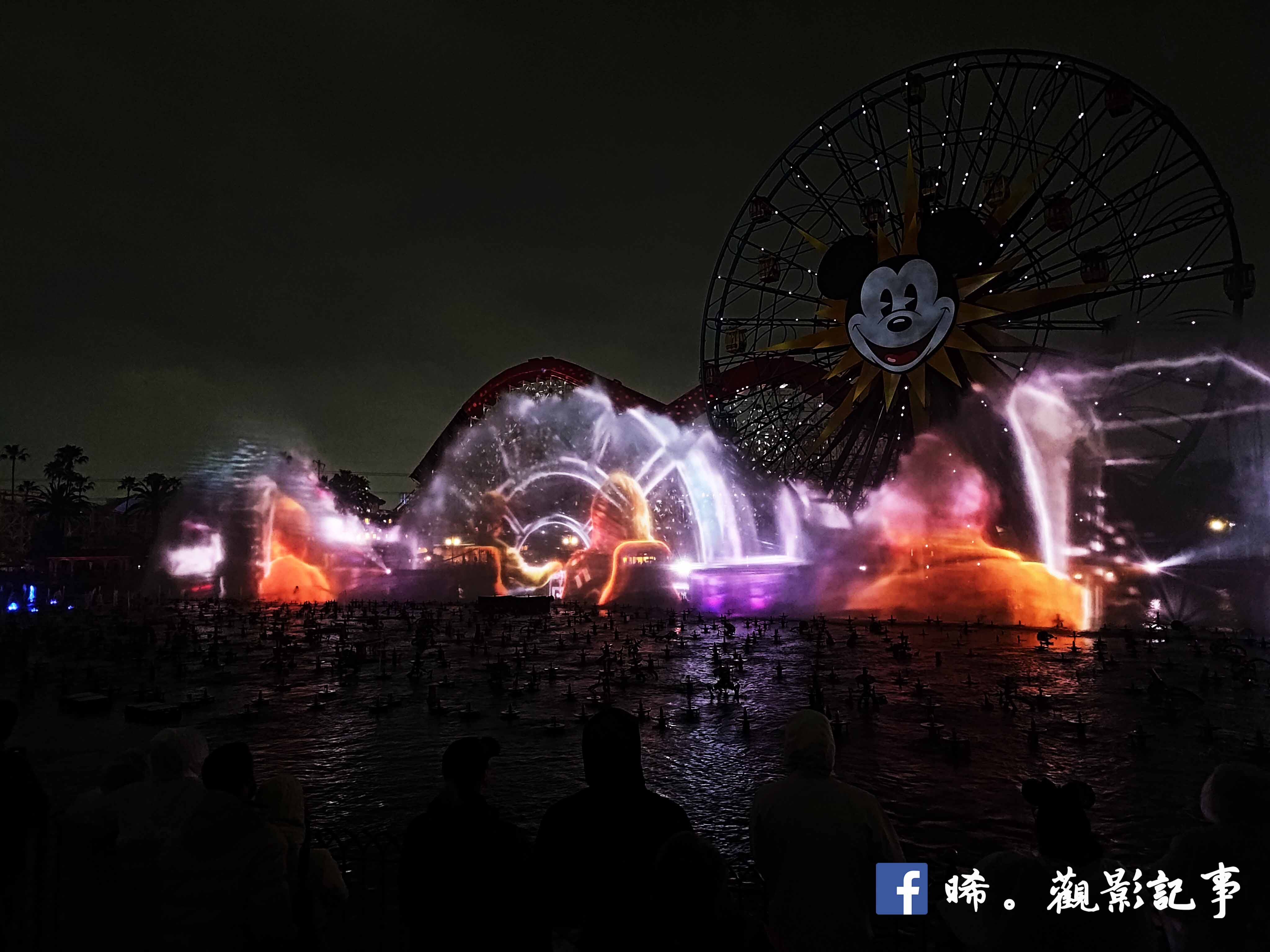 迪士尼加州冒險樂園 world of colour one